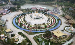 Đại bảo tháp Mandala: Điểm nhấn giữa chốn Tây Thiên