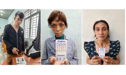 Đem ma tuý về nhà đúng lúc công an kiểm tra, 2 vợ chồng bị bắt