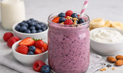 5 loại sinh tố giàu protein, không lo bị béo