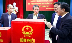 Phó Chủ tịch Quốc hội Nguyễn Đức Hải kiểm tra công tác chuẩn bị bầu cử tại Hà Tĩnh