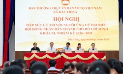 Ứng cử viên HĐND TP HCM Nguyễn Hoàn Vũ nêu cam kết phát triển hệ sinh thái y tế và an sinh