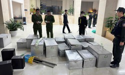 Bắt 'trùm hút cát' tại Quảng Ninh, thu giữ vũ khí quân dụng và chất ma túy.