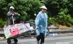 Miền Bắc chuyển mưa, nhiệt giảm sâu từ ngày mai do không khí lạnh tăng cường