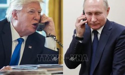 Tổng thống Putin và Tổng thống Trump lần đầu nói chuyện kể từ khi có cáo buộc Nga hỗ trợ Iran chống Mỹ
