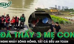 Đã tìm thấy 3 mẹ con nghi nhảy sông Hồng ở Hưng Yên, tất cả đều an toàn