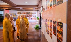TPHCM: Khai mạc triển lãm 45 năm Giáo hội Phật giáo Việt Nam