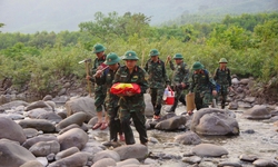 Phát hiện 3 hài cốt liệt sỹ cùng nhiều di vật tại địa bàn xã biên giới Quảng Trị