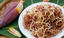 3 món ăn giảm cân với hoa chuối