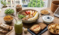 10 món ăn nhẹ thuần chay giàu protein