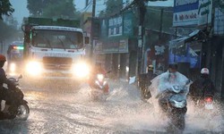 Miền Bắc có không khí lạnh gây mưa dông dài ngày