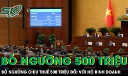 Chính thức: Quốc hội chốt bỏ ngưỡng chịu thuế 500 triệu đồng với hộ kinh doanh
