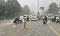 Những khu vực có mưa dông, lốc sét mạnh nhất chiều tối nay