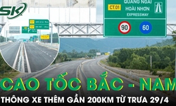 Hôm nay thông xe thêm gần 200km cao tốc Bắc – Nam phía Đông