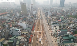 Vành đai 1 dần lộ diện sau 3 tháng thi công