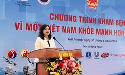 Bộ trưởng Đào Hồng Lan dự chương trình khám bệnh miễn phí 'Vì một Việt Nam khỏe mạnh hơn 2026' tại Hải Phòng