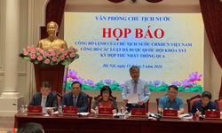 Công bố lệnh của Chủ tịch nước về 9 luật được Quốc hội thông qua tại Kỳ họp thứ Nhất