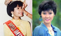 Hoa hậu tóc tém đầu tiên của showbiz Việt, bỏ hào quang sang Mỹ giờ ra sao?