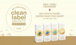 Sữa tươi Mộc Châu Creamery ghi dấu với chứng nhận Clean Label Project từ Hoa Kỳ