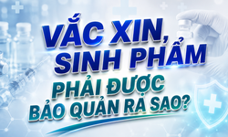 Vắc xin sinh phẩm được bảo quản ra sao?