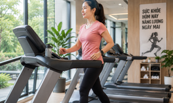 Đi bộ trên máy hay đi bộ ngoài trời tốt hơn?