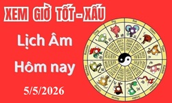 Âm lịch hôm nay 5/5 - Lịch âm 5/5 - Lịch vạn niên ngày 5/5/2026