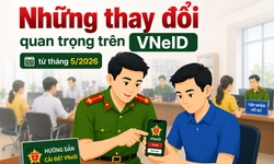 Những thay đổi quan trọng trên VNeID từ tháng 15/5/2026