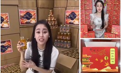 Cận cảnh kho hàng 15 tấn hũ yến giả của đối tượng 9X chuyên livestream lừa khách