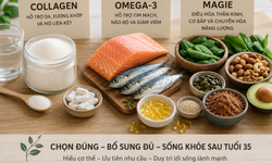 Sau tuổi 35, nên ưu tiên bổ sung collagen, omega-3 hay magie?