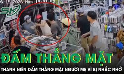 Bị nhắc nhở vì cố tình xô cửa vào bé gái, thanh niên đấm thẳng mặt người mẹ 