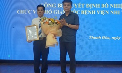 Tiến sĩ Nguyễn Hữu Thành được bổ nhiệm làm Phó Giám đốc Bệnh viện Nhi Thanh Hóa