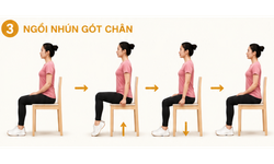 Hướng dẫn 4 bài tập nhún gót chân giúp tăng tuần hoàn máu