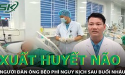Người đàn ông 45 tuổi xuất huyết não nguy kịch sau buổi nhậu
