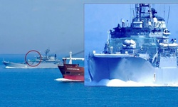 Tàu chiến Nga xuất hiện với lớp giáp lạ đối phó UAV Ukraine