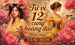 Tử vi 12 cung hoàng đạo hôm nay 23/6 - chi tiết tử vi 12 chòm sao ngày mới