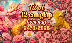 Tử vi 12 con giáp hôm nay 24/6: Sửu suôn sẻ, Tý có lộc về túi