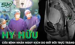 Cứu bệnh nhân nguy kịch do đứt rời trực tràng sau phẫu thuật