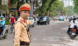 Phân luồng giao thông phục vụ sự kiện tại Hà Nội trong ngày 7 - 8/6