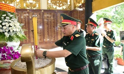 Tổng cục Chính trị động viên lực lượng tìm kiếm, quy tập hài cốt liệt sĩ tại CV Lê Thị Riêng