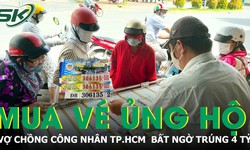 Vợ chồng công nhân mua vé số ủng hộ người bán dạo, bất ngờ trúng 4 tỷ đồng