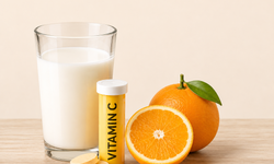 Uống vitamin C với sữa được không?