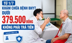 Khám chữa bệnh BHYT dưới 379.5000 đồng không phải trả tiền