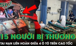 15 người bị thương trong vụ tai nạn liên hoàn giữa 4 ô tô trên cao tốc Tuyên Quang – Phú Thọ