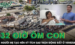 32 giờ ôm con dưới đống đổ nát sau trận động đất, người mẹ Venezuela tạo nên kỳ tích