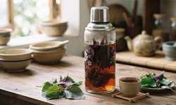 3 thời điểm uống nước lá tía tô an toàn và hiệu quả