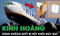 Kinh hoàng hành khách suýt bị hút khỏi máy bay khi cửa sổ bất ngờ bung