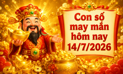 Con số may mắn hôm nay 14/7 - số cát lành - số tài lộc 12 con giáp