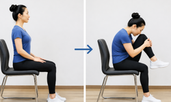 5 bài tập khi ngồi giúp giảm mỡ bụng, tăng cường sức mạnh cơ lõi