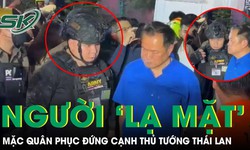 Người đàn ông 'lạ mặt' mặc quân phục, tiếp cận Thủ tướng Thái Lan trong vụ cháy quán bar