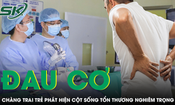 Tưởng đau cơ do tập thể thao, chàng trai trẻ phát hiện cột sống tổn thương nghiêm trọng