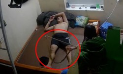 Say rượu nằm ngủ, ông bố suýt 'bay mất hồn phách' vì thứ con gái cầm trên tay